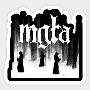 Mgla Style. Sticker